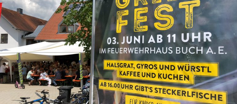 Impressionen vom Grillfest 2018 –       schee war´s!
