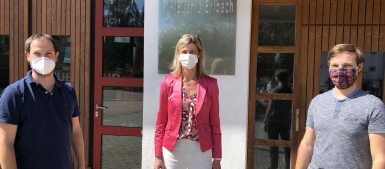 Antrittsbesuch unserer neuen Bürgermeisterin