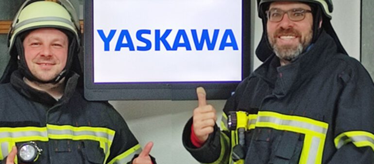 Großzügige Spende von Firma Yaskawa